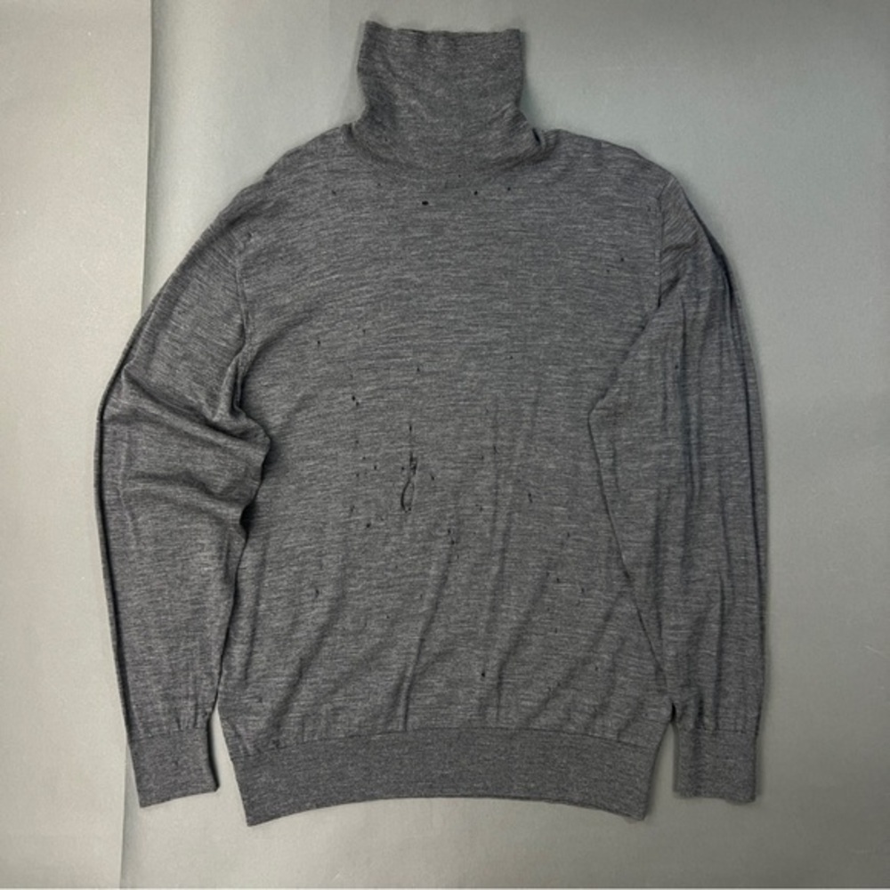Cruciani for Carioca Extra Fine Wool Turtleneck Made in Italy - Picture 3 of 8